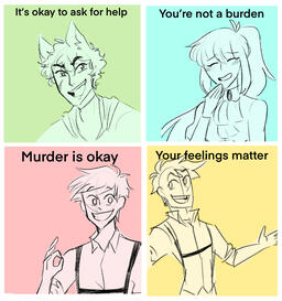 supportive words from the trio! supportive words from the trio!
