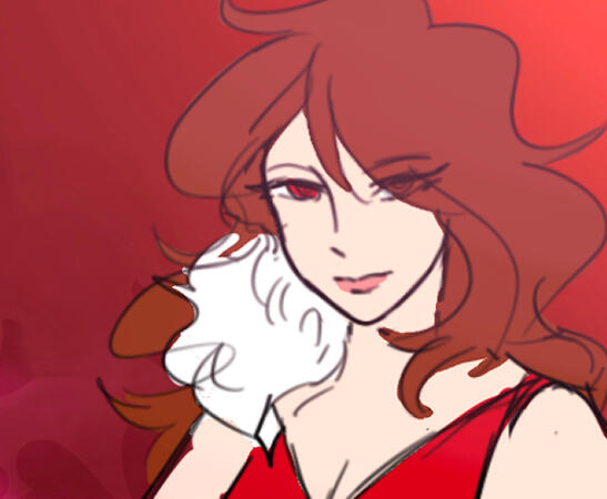 "Lady red"